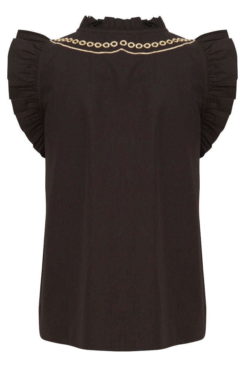Claire blouse, black