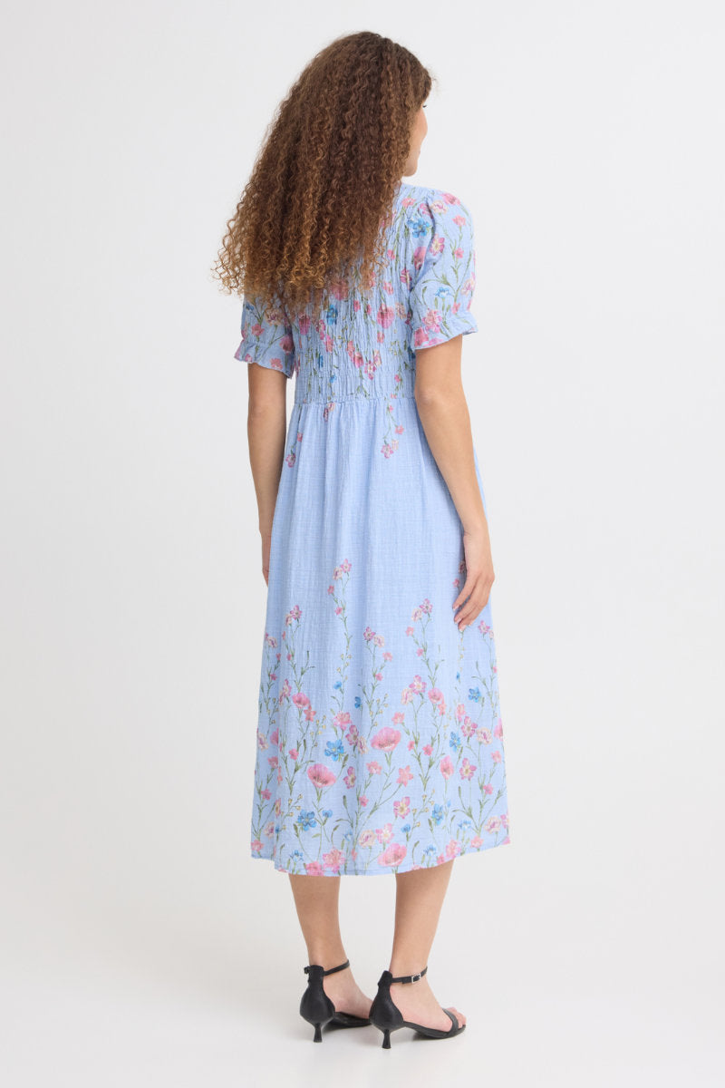 Alexa floral dress, blue