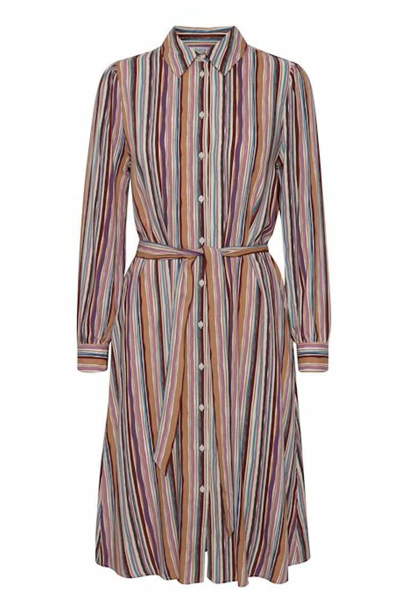 Josa shirt dress, grape