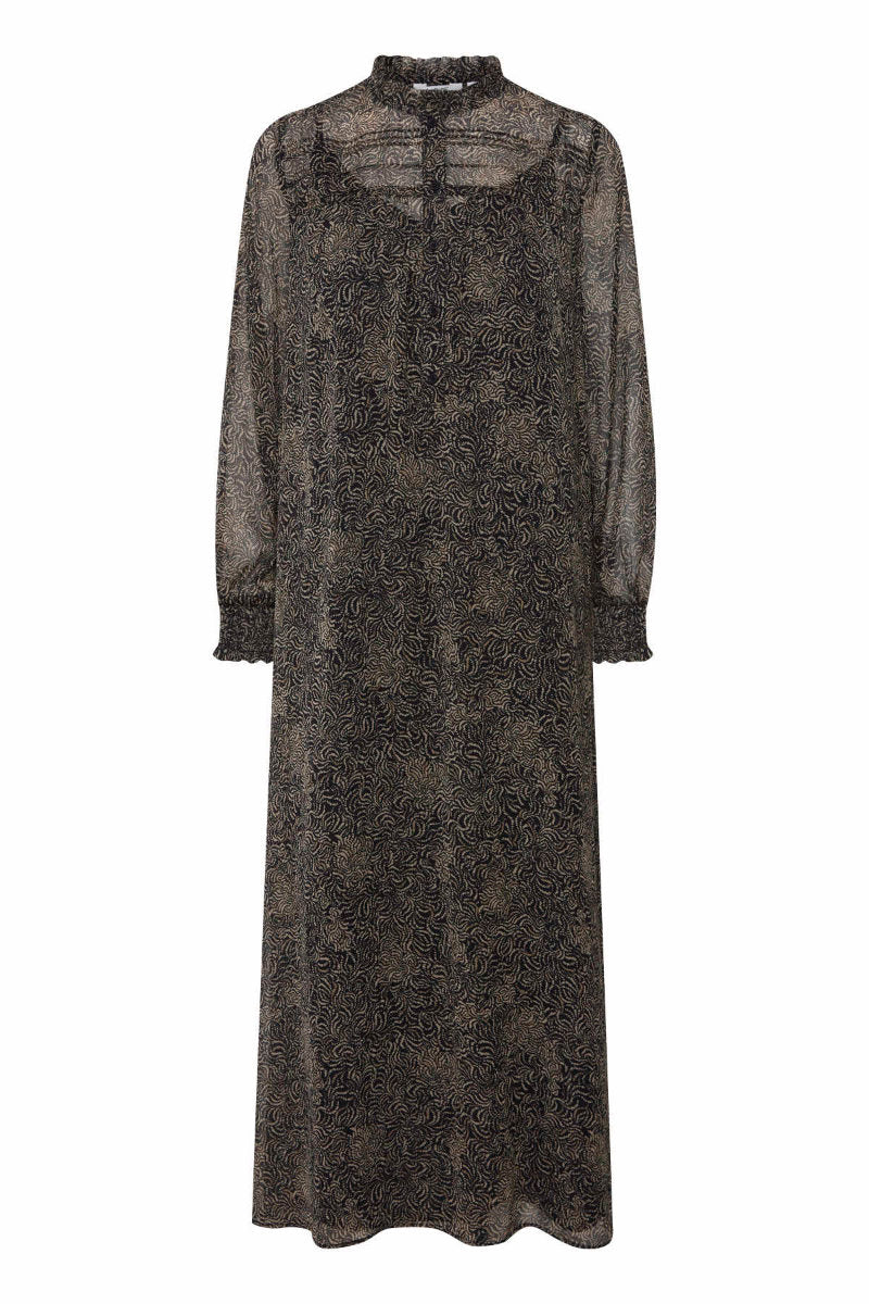 Ifia shirt dress, dark brown