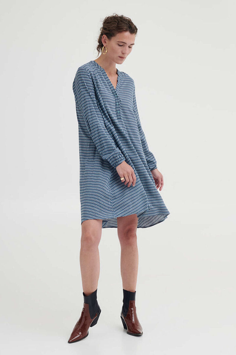 Josa tunic, Smoke blue
