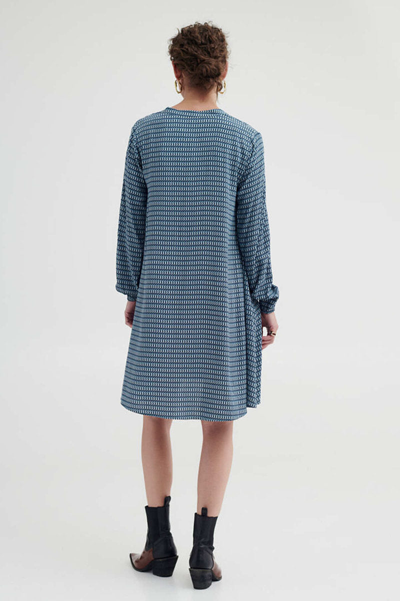 Josa tunic, Smoke blue