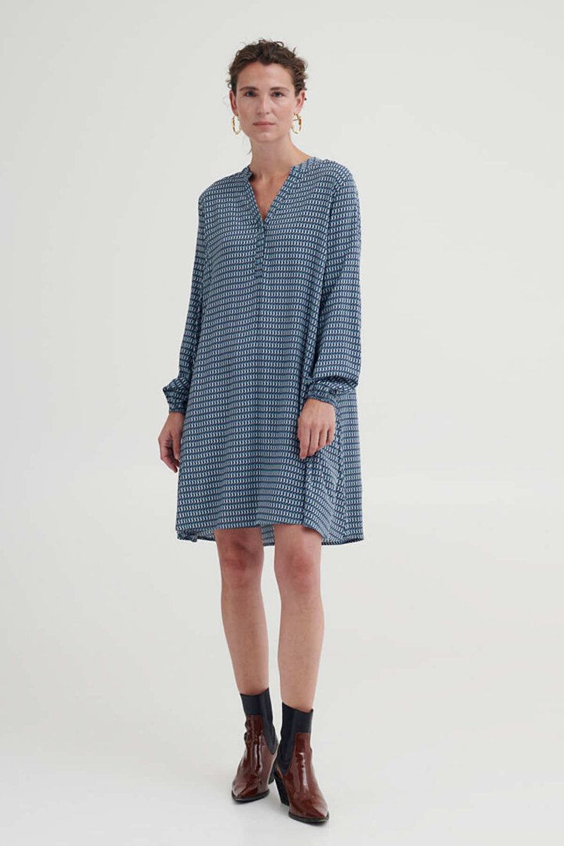 Josa tunic, Smoke blue