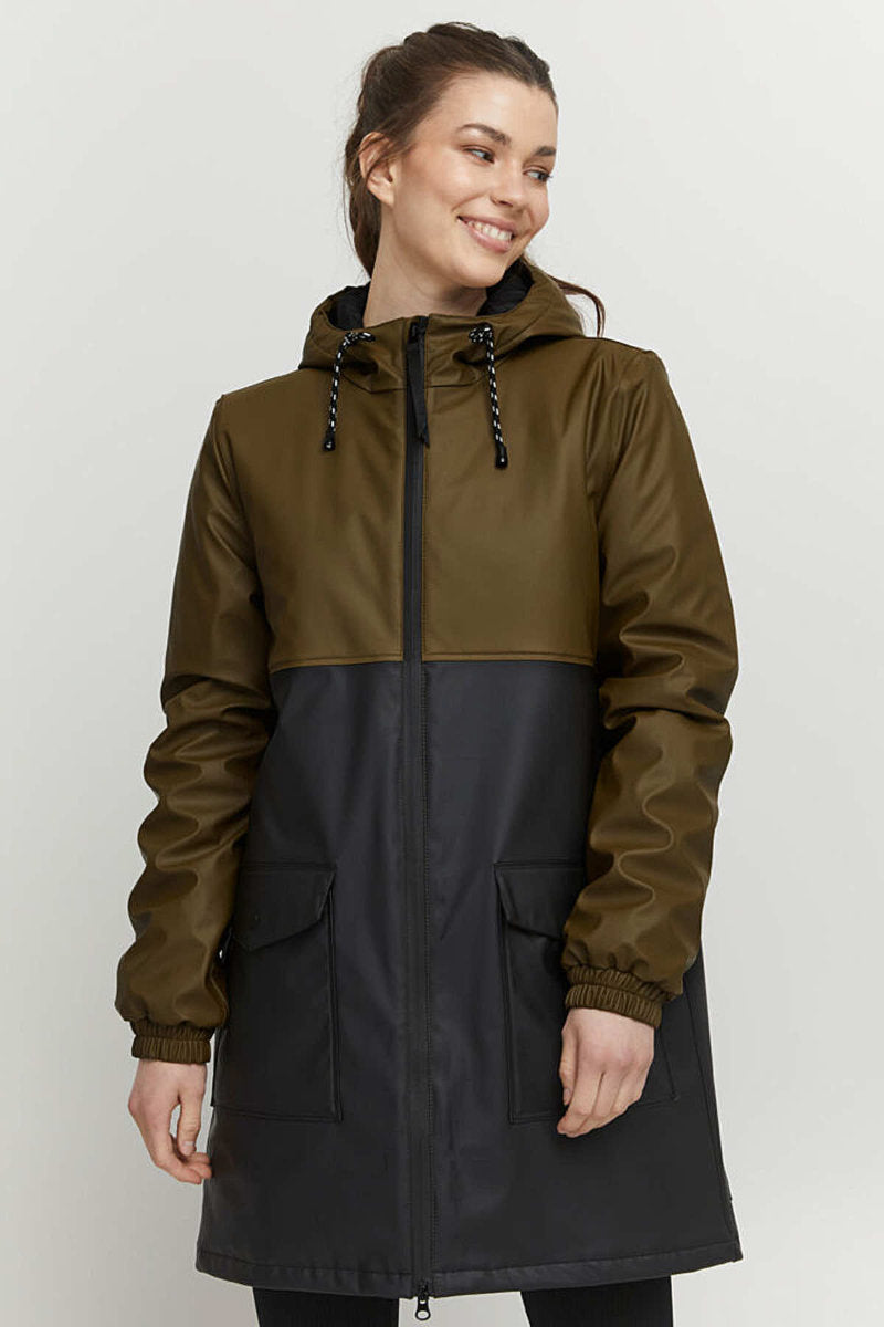 Avan jacket, olive mix