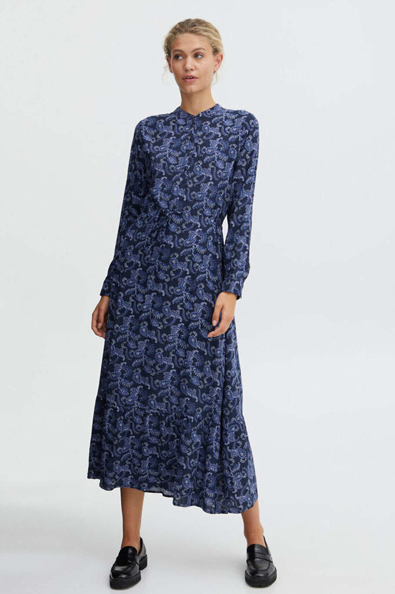 Josa maxi dress, french blue