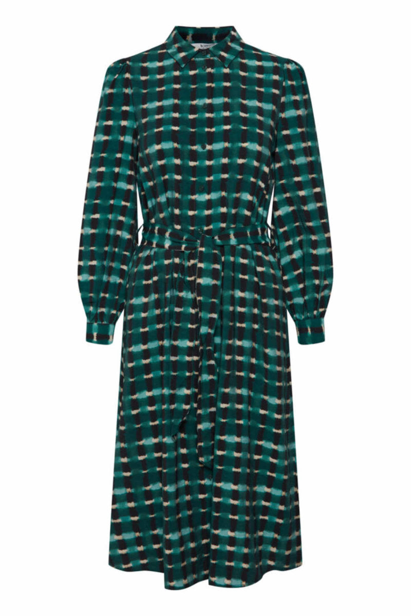 Ibine shirt dress, sea green