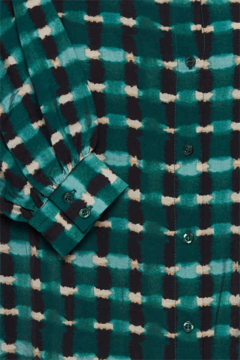 Ibine shirt dress, sea green