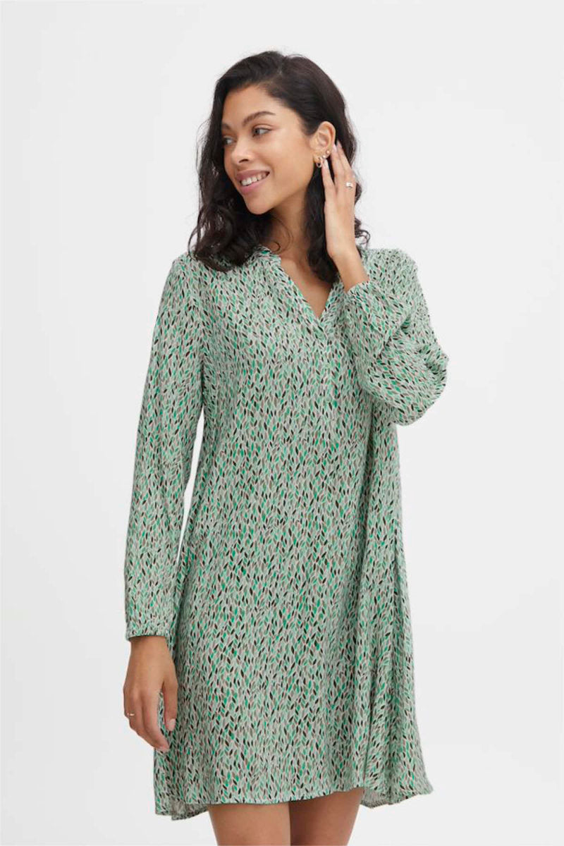 Josa tunic dress, Ming green