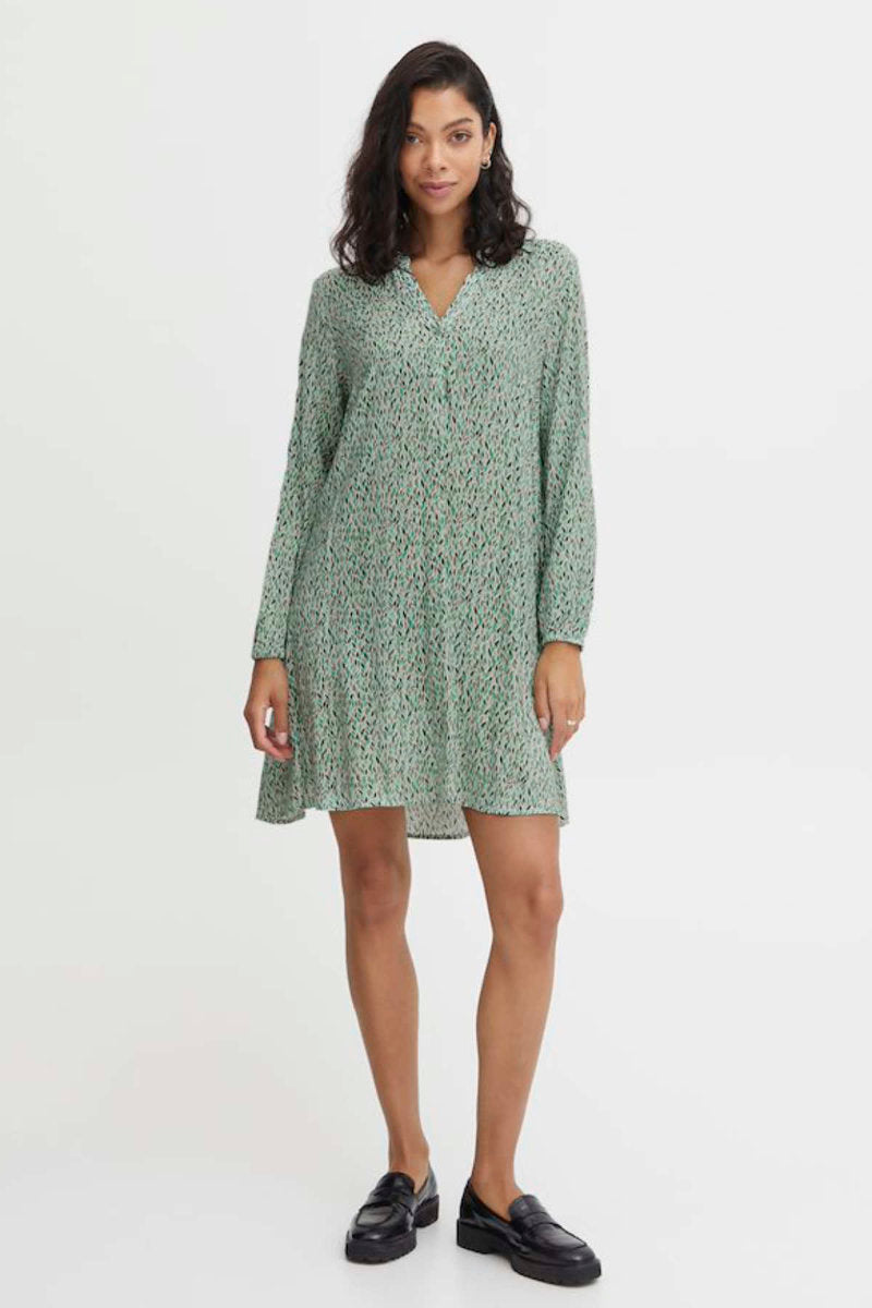 Josa tunic dress, Ming green