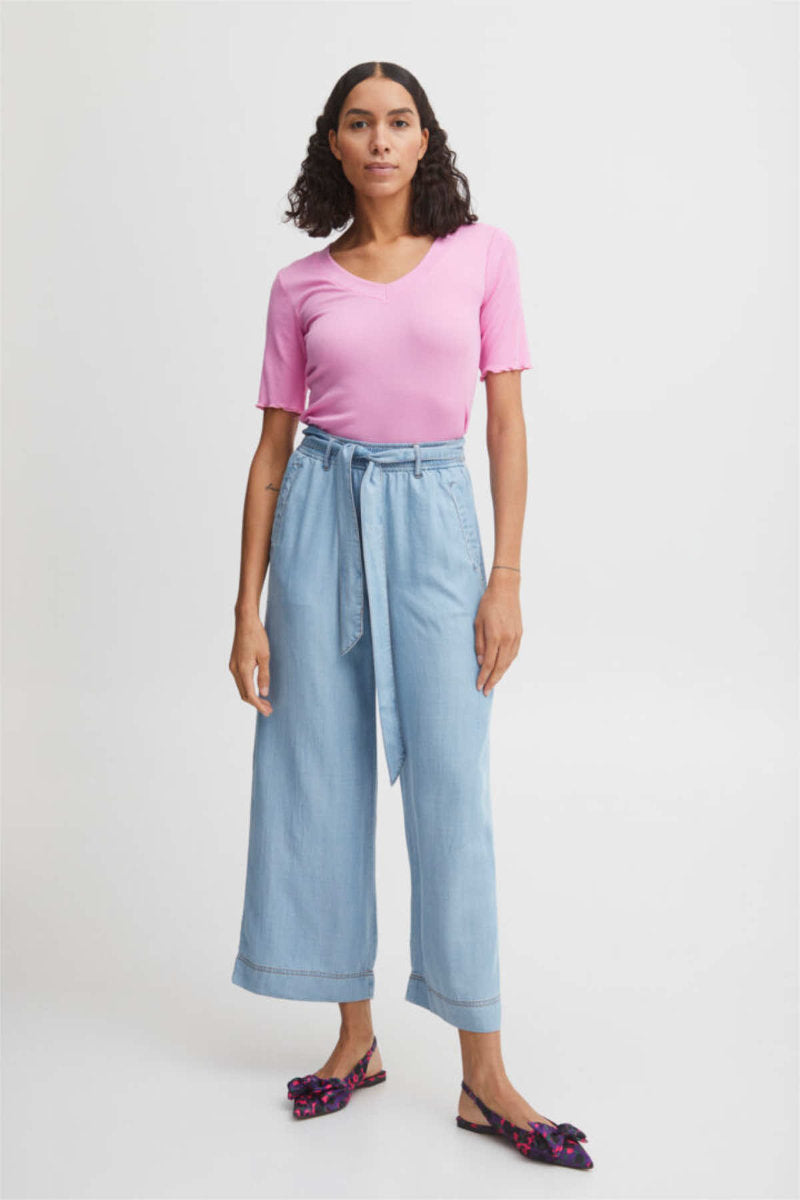 Lana Culottes, light denim