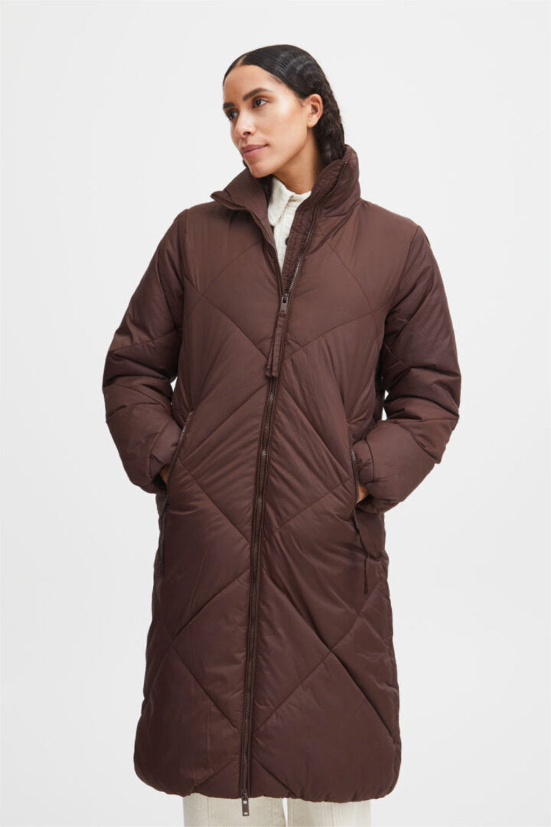 Bomina puffy coat, coffee