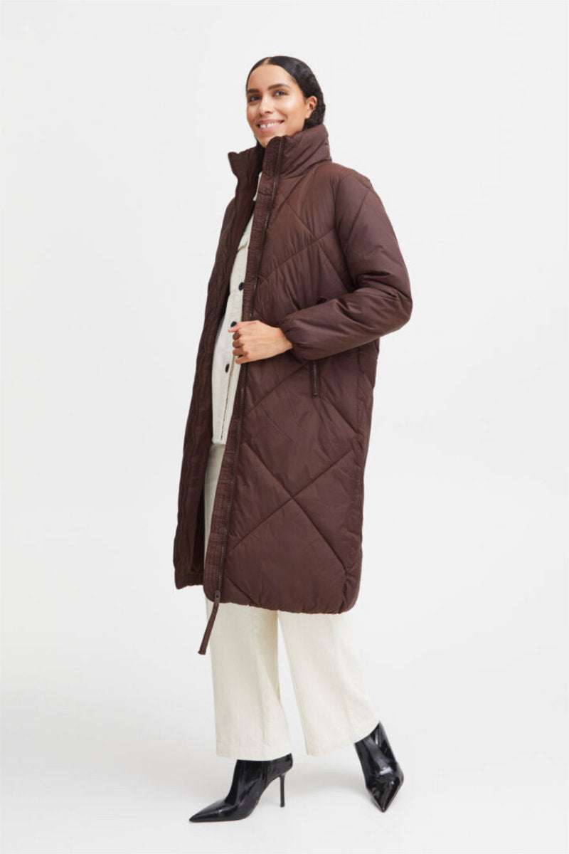 Bomina puffy coat, coffee
