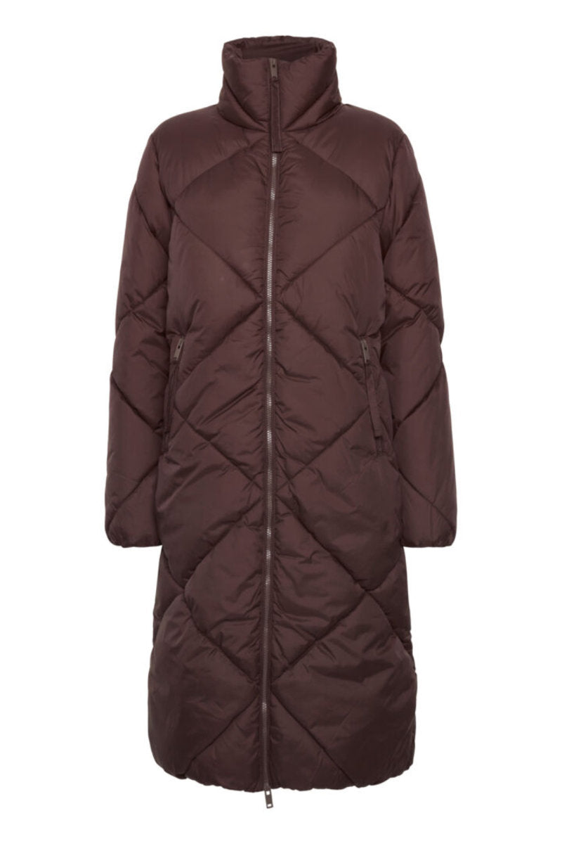 Bomina puffy coat, coffee