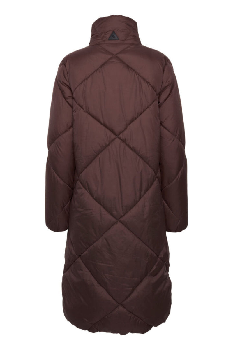 Bomina puffy coat, coffee