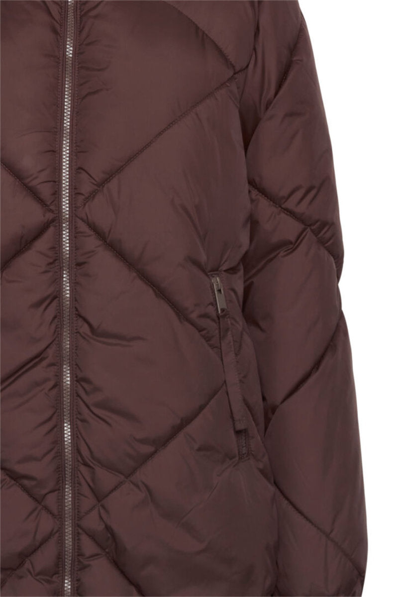 Bomina puffy coat, coffee