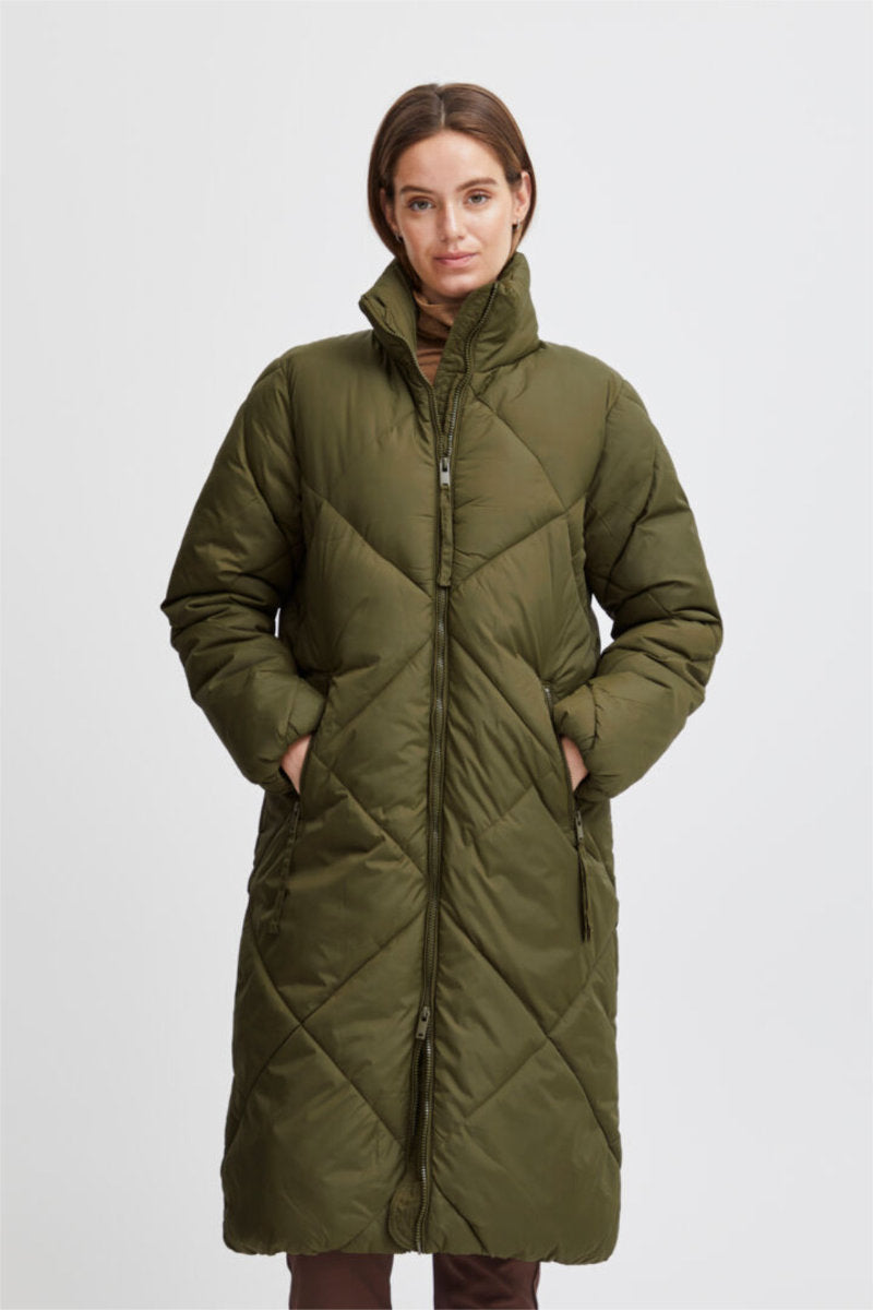 Bomina puffy coat, olive
