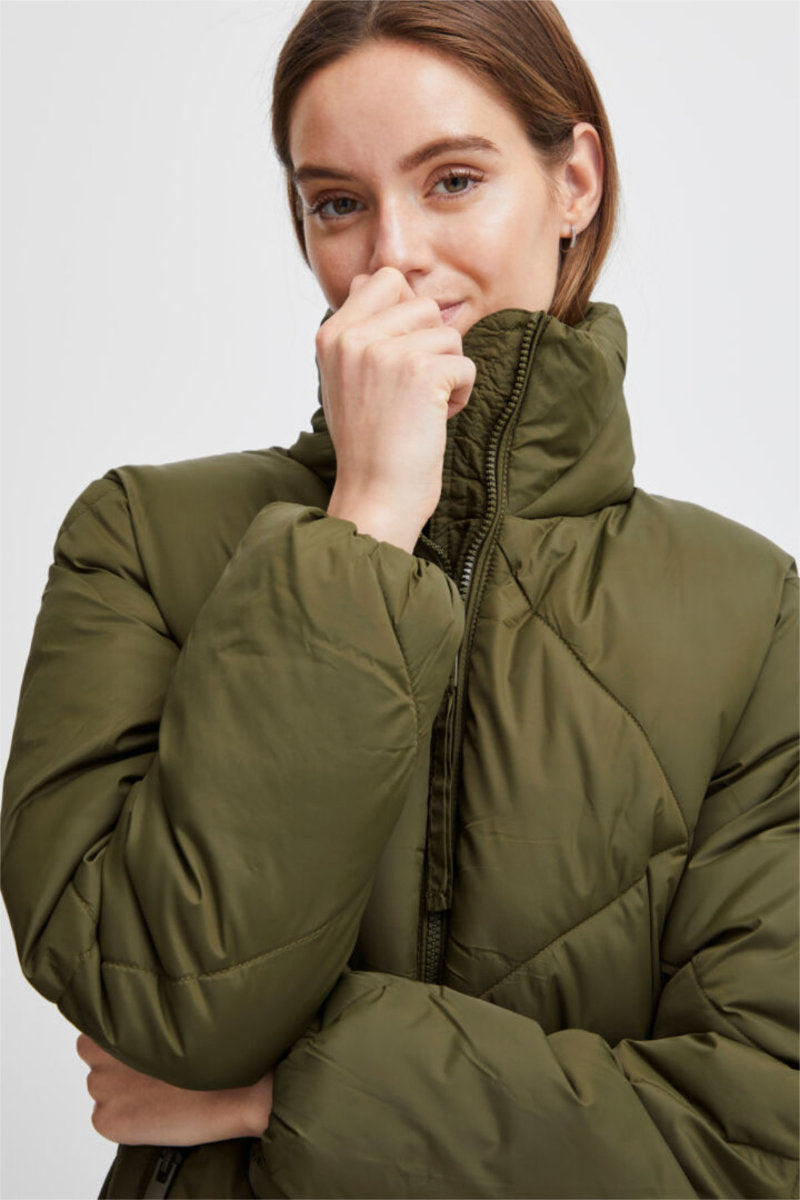 Bomina puffy coat, olive
