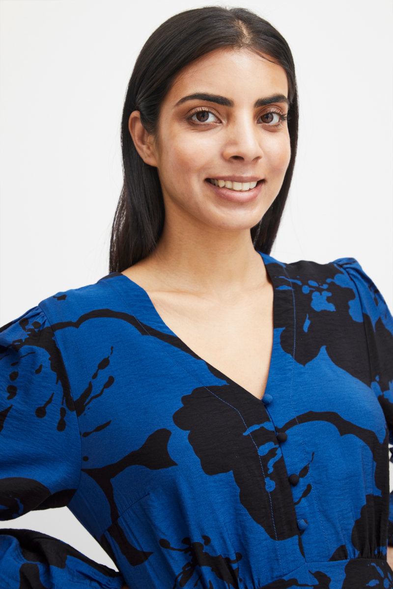 Ibine dress, blue
