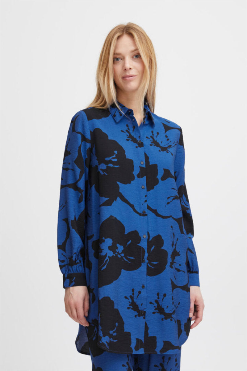 Ibine shirt, blue