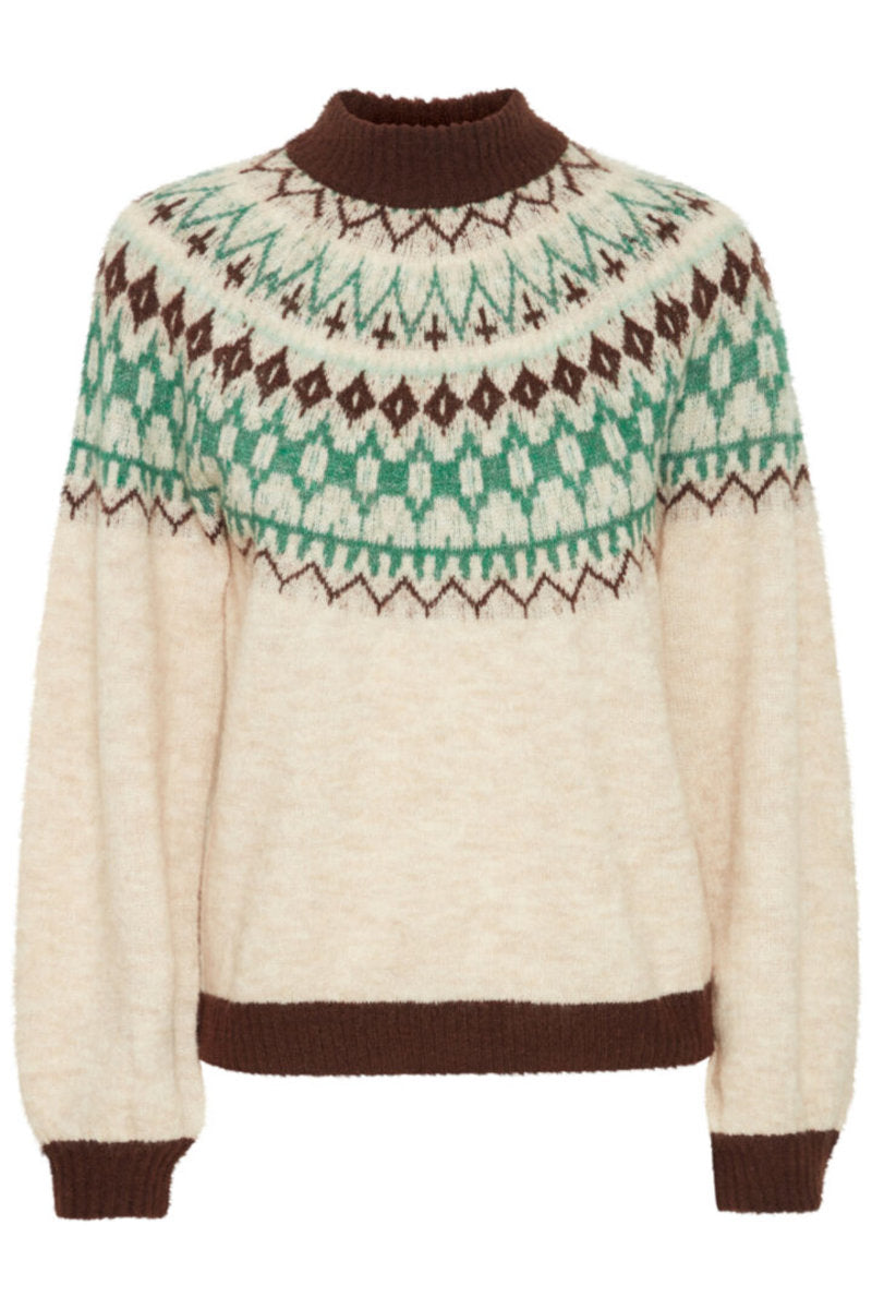Maritne scandi jumper, frost grey