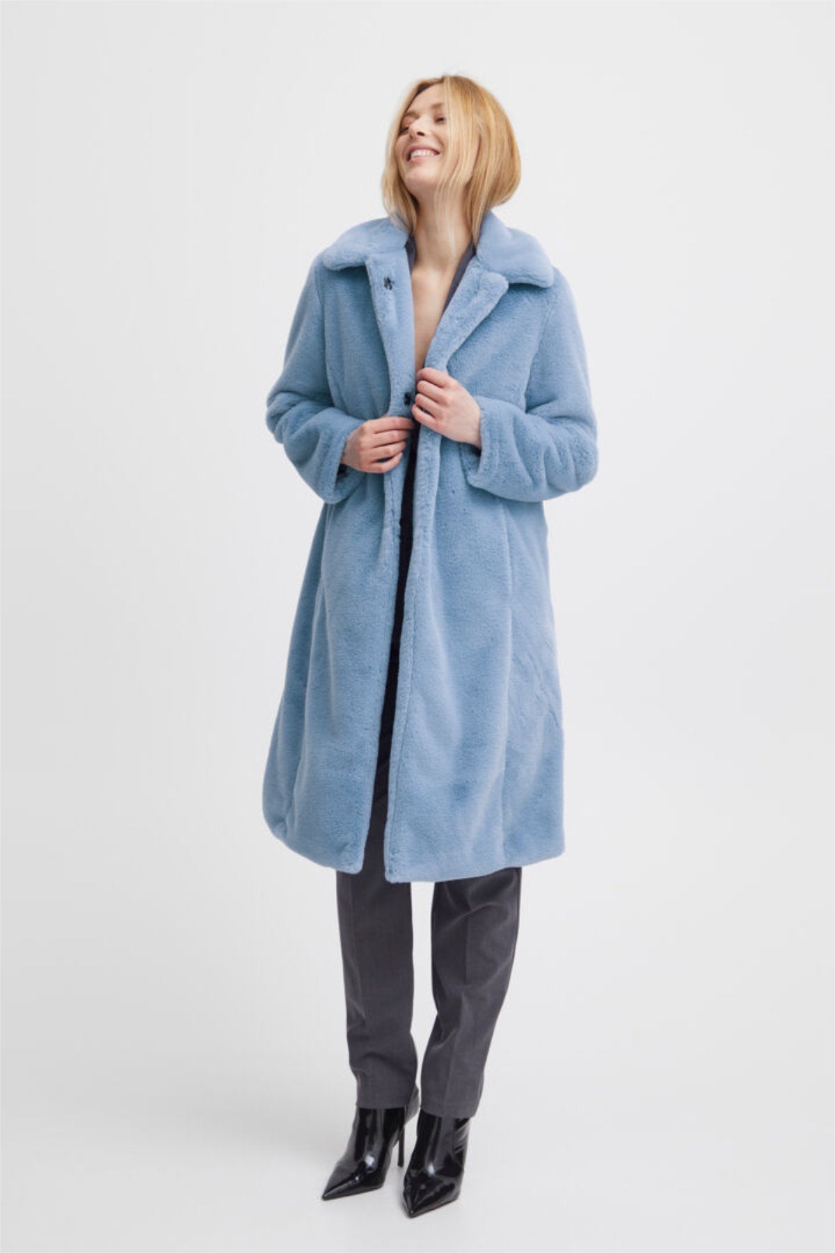 Calcino coat, Provence blue