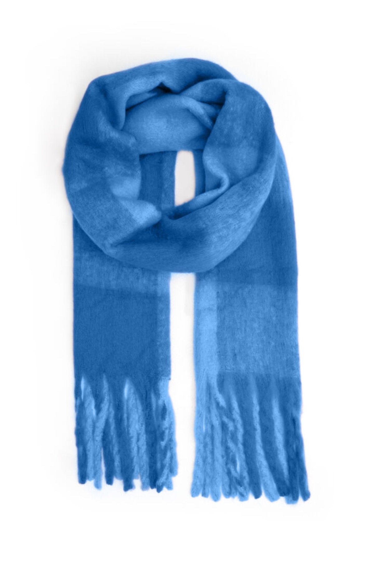 Villan Scarf, nautical blue