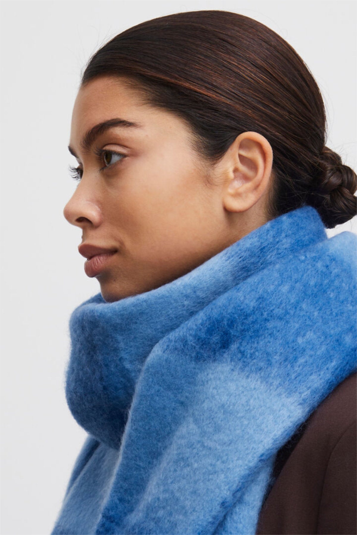 Villan Scarf, nautical blue