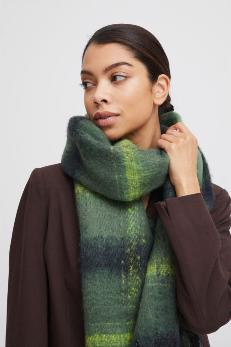 Vase Scarf, olive