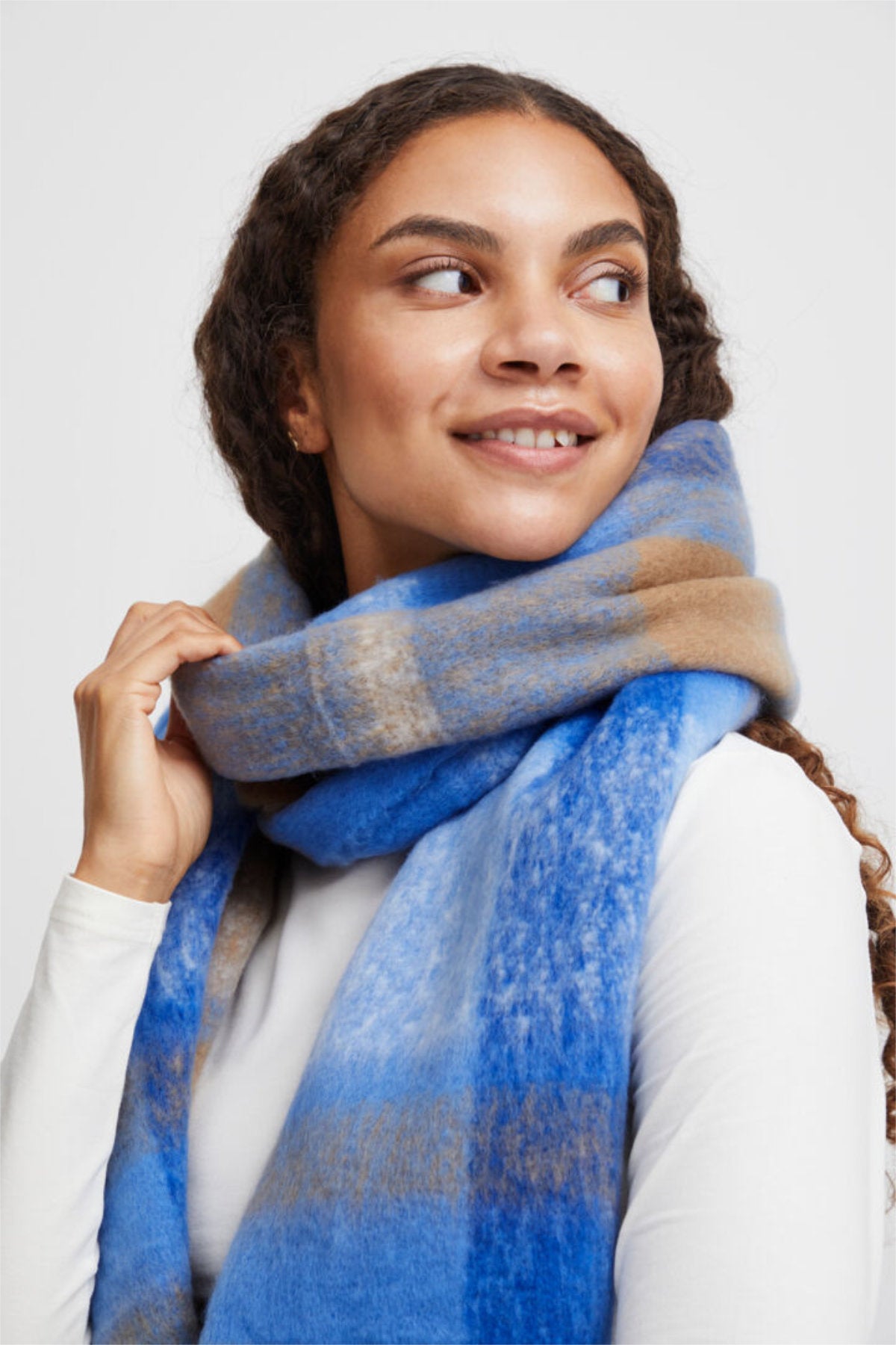 Watti Scarf, nautical blue