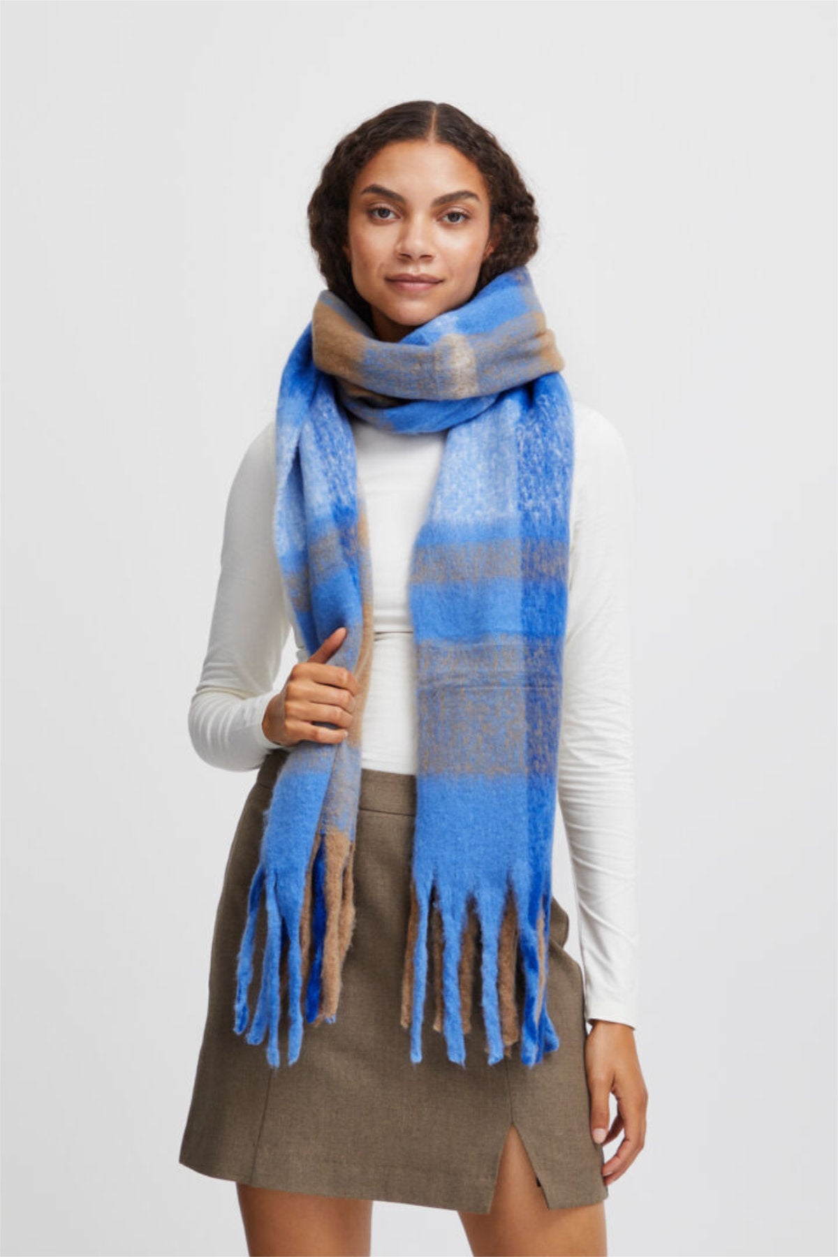 Watti Scarf, nautical blue