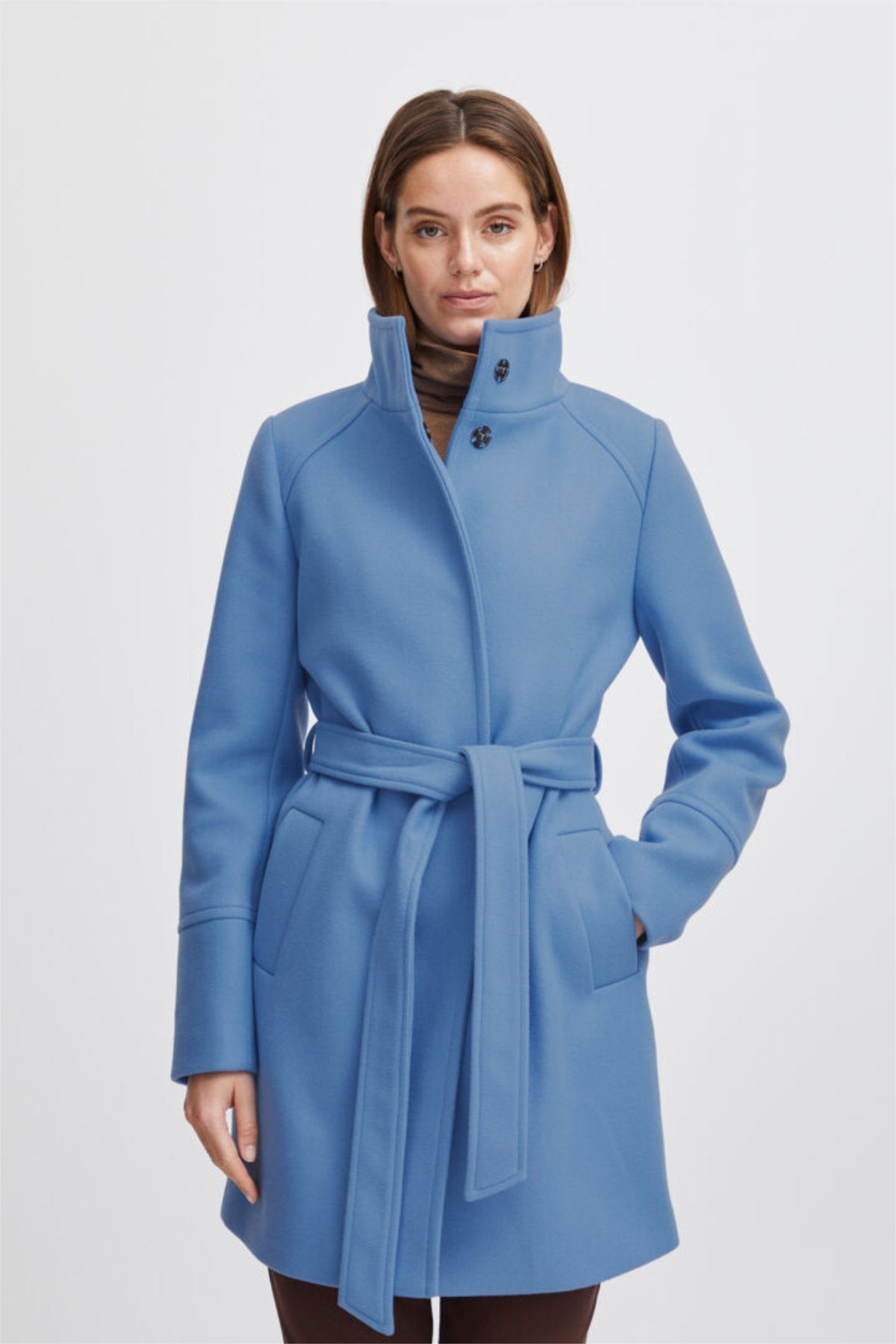 Cilia Coat 2, provence blue