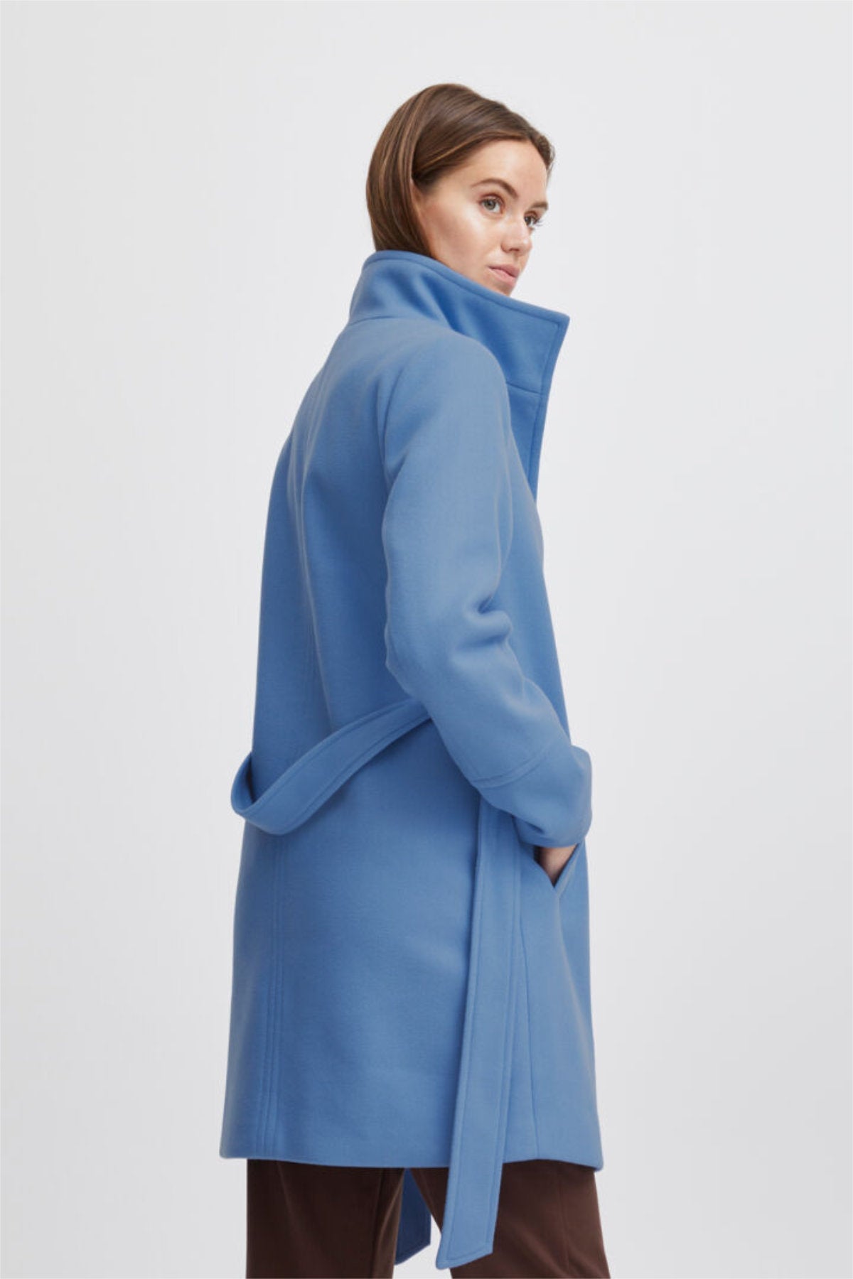 Cilia Coat 2, provence blue