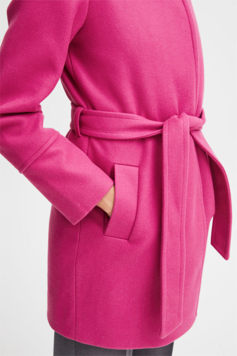 Cilia Coat 2, very berry