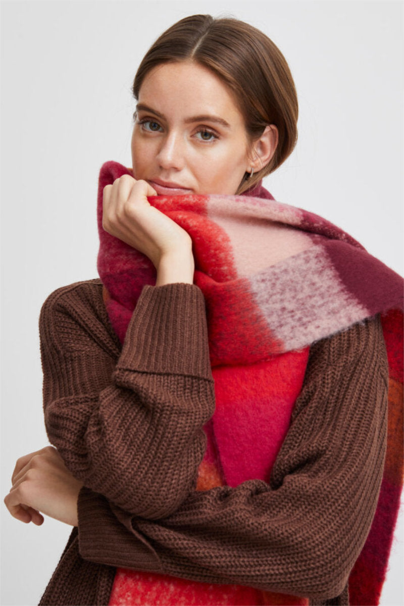 Vask scarf, goji berry mix