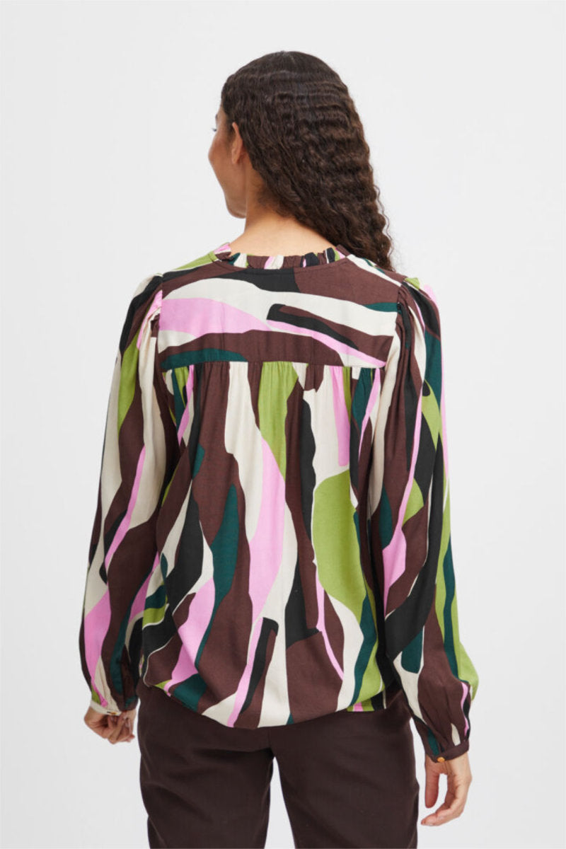 Hisia blouse, guacamole mix