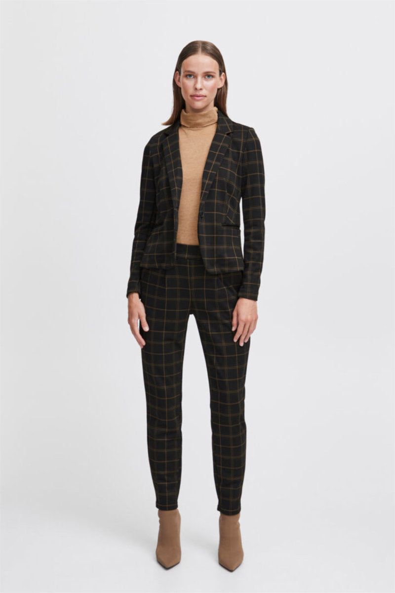 Ravna tapered trousers, black