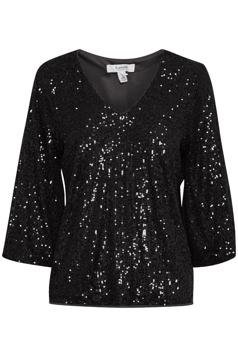 Solia top, black