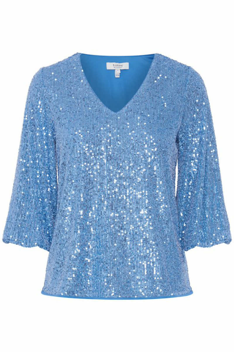 Solia top, ice blue