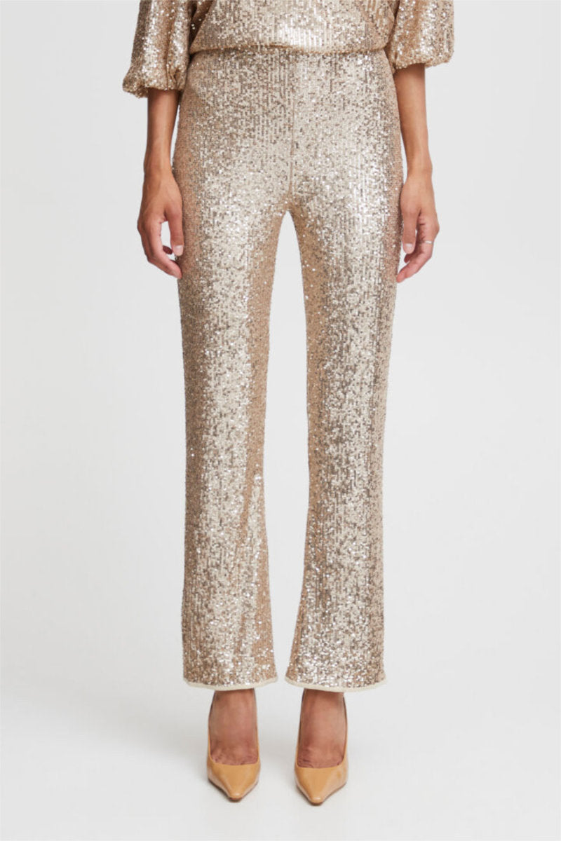 Solia trousers, pale gold
