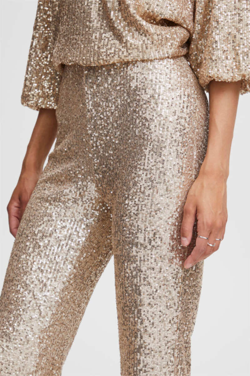 Solia trousers, pale gold