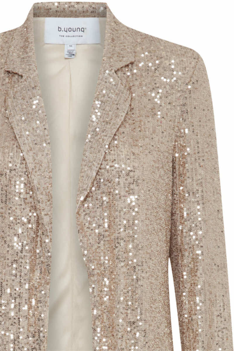 Solia blazer, pale gold