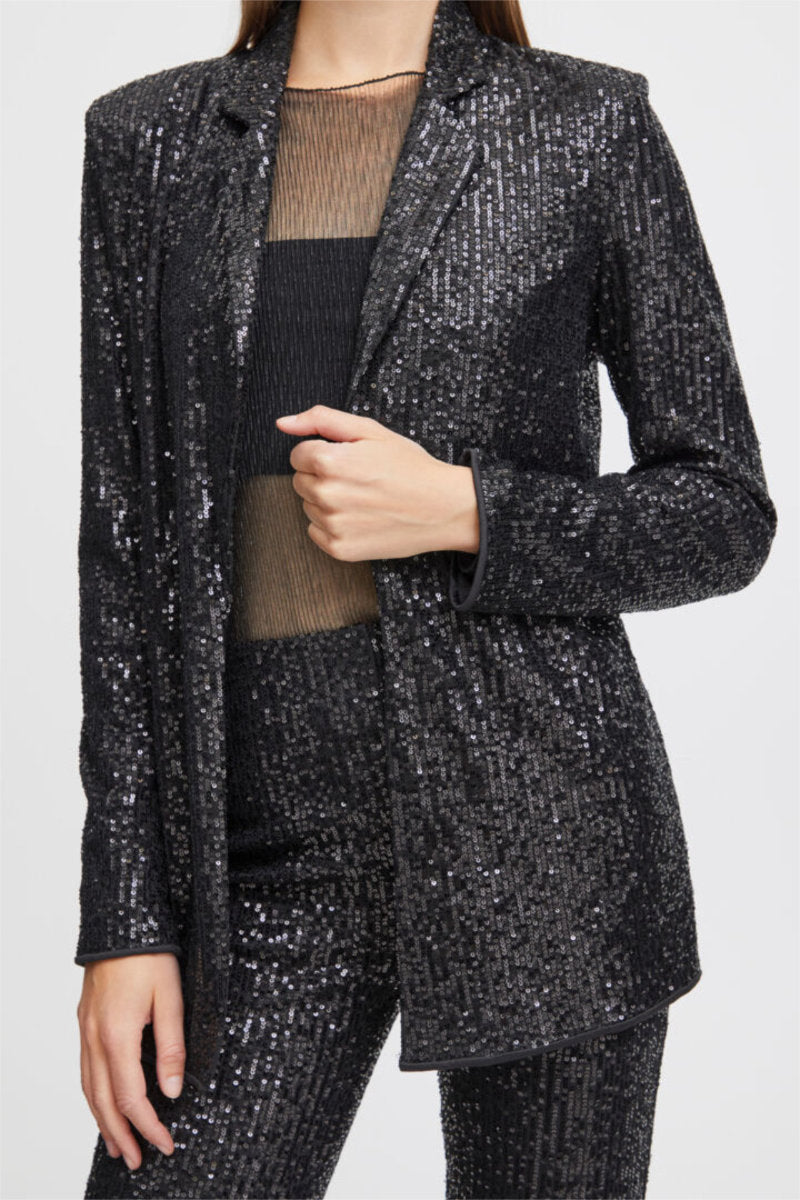 Solia blazer, black