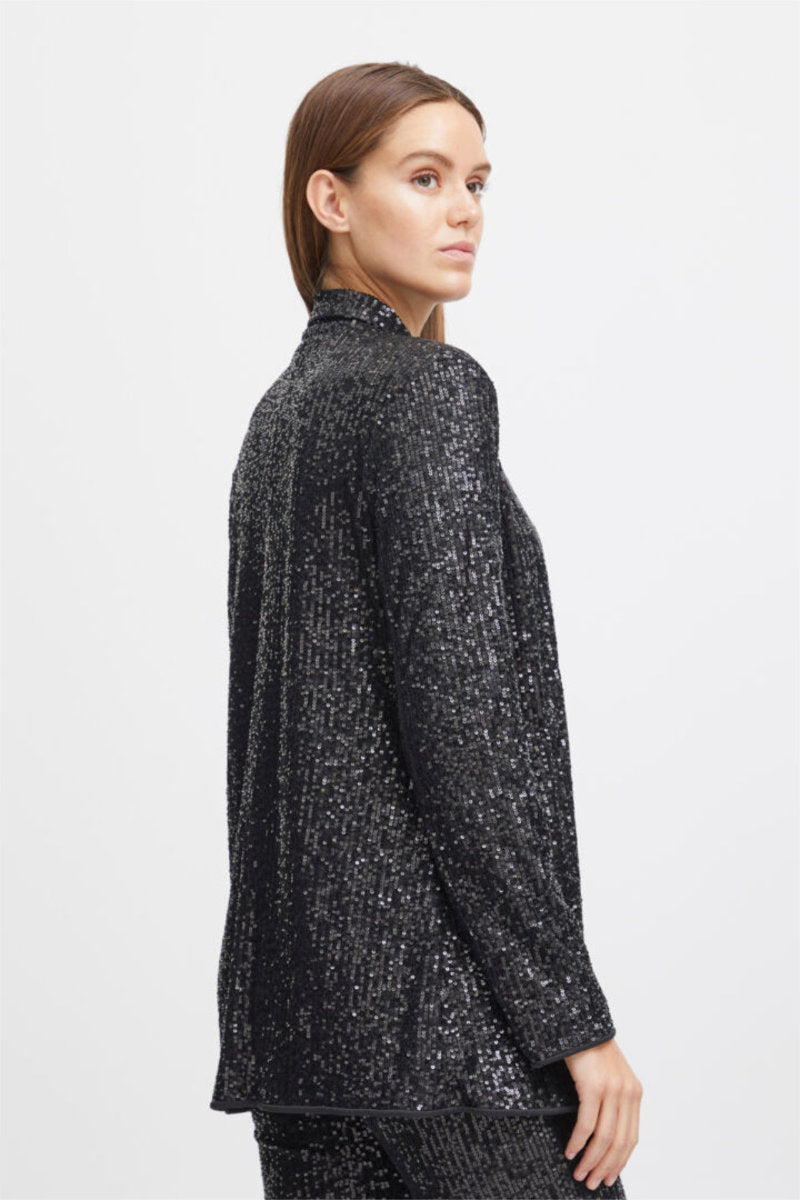 Solia blazer, black