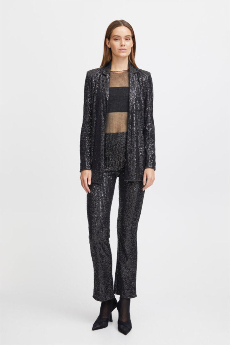 Solia blazer, black