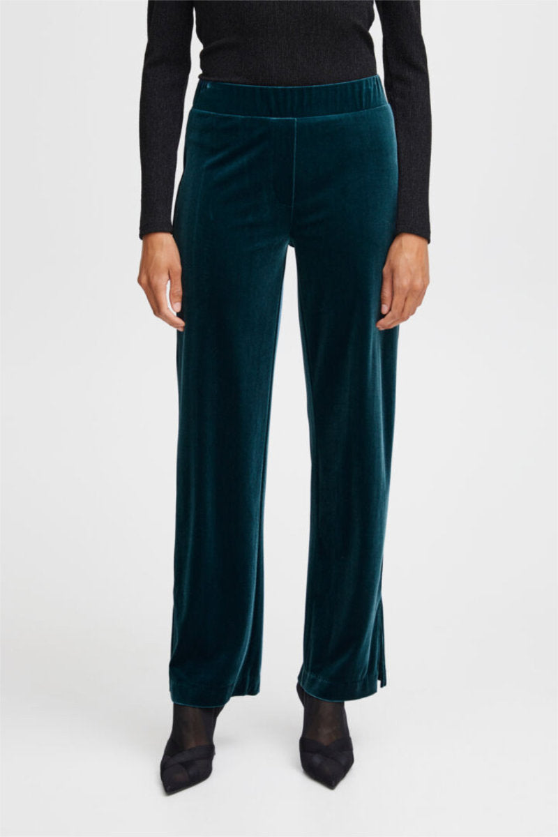 Perlina trousers, petrol