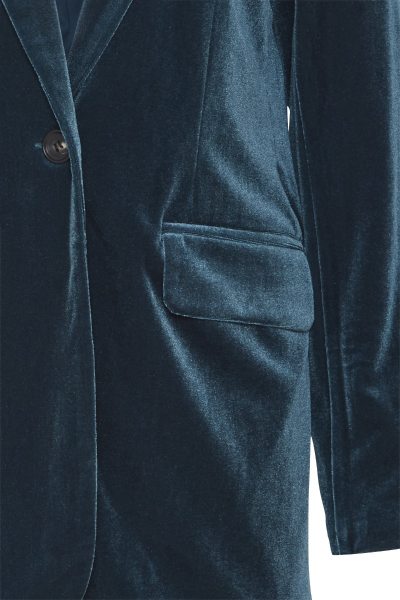 Perlina blazer, petrol