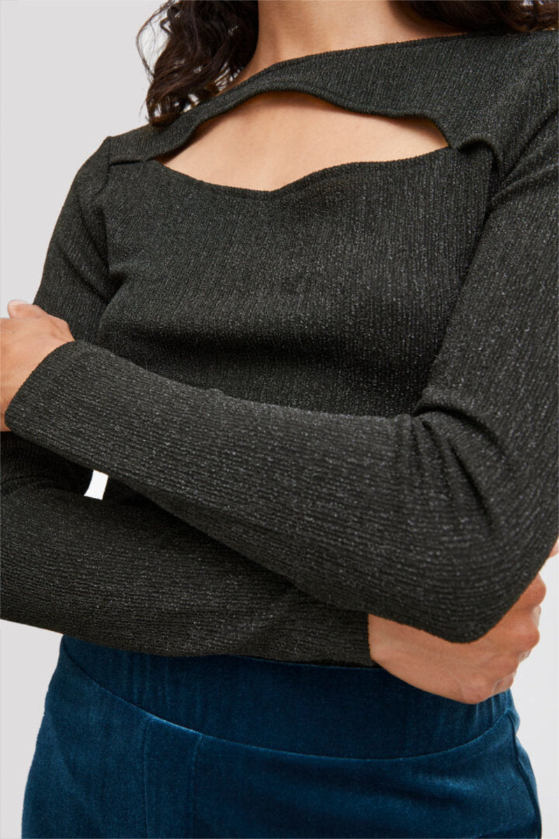 Stily top, black