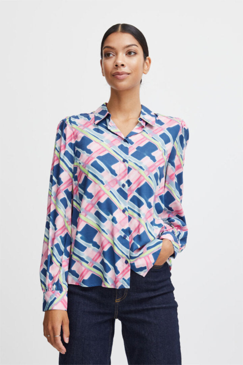 Josa puff shirt, multi