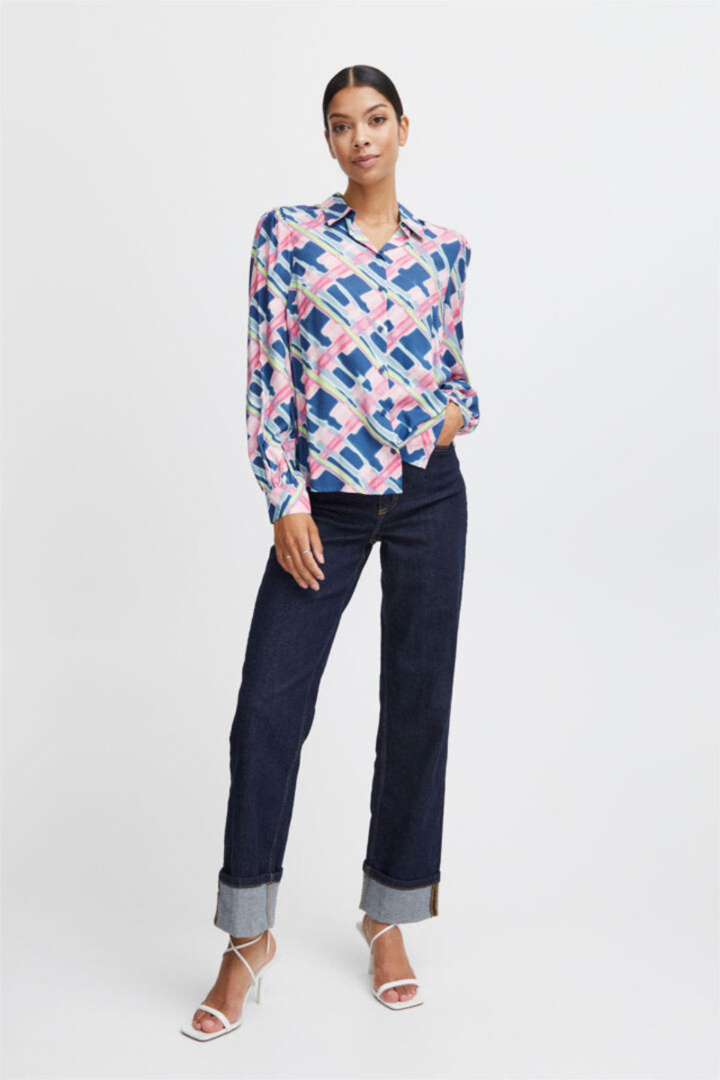 Josa puff shirt, multi