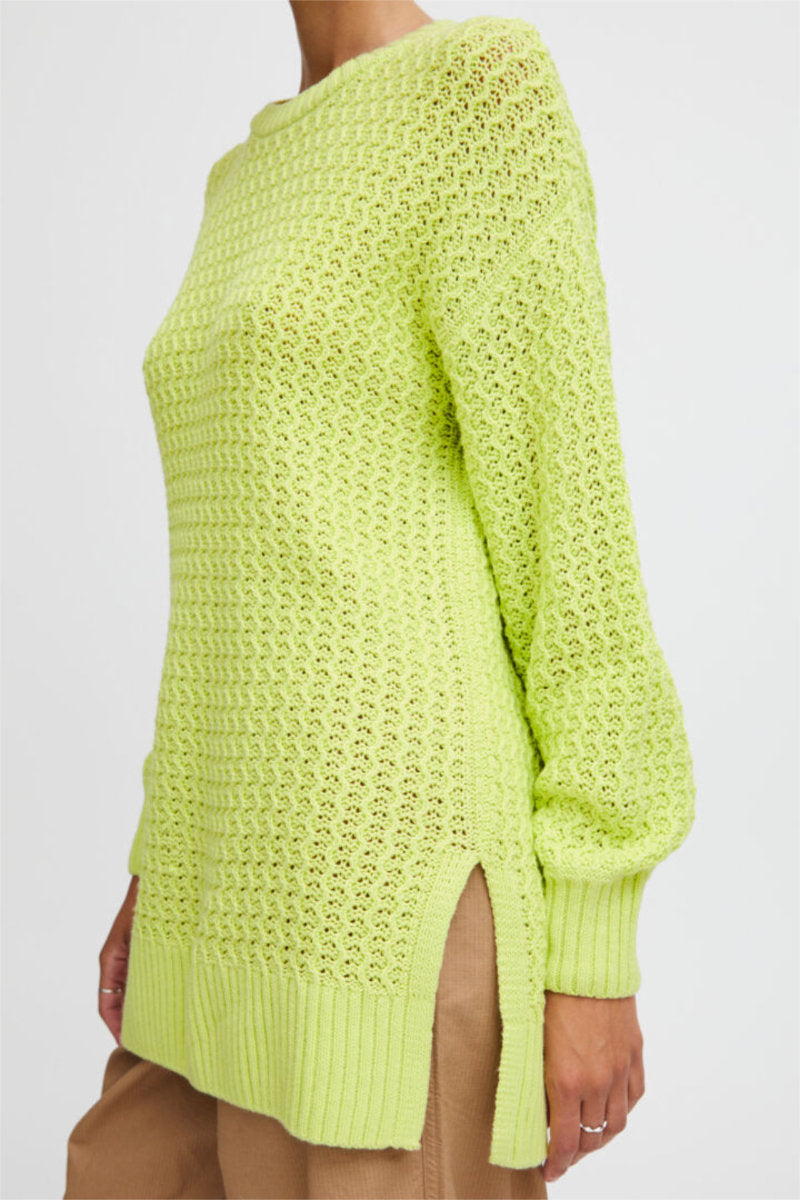 Oma jumper, zingy green